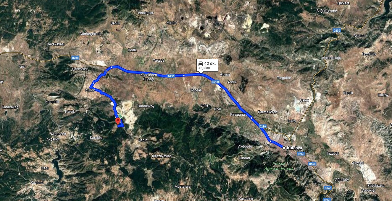 KÜTAHYA TAVŞANLI KARAKİŞİ KÖYÜNDE 1.536 M² TARLA SATILIKTIR. - KÜTAHYA TAVŞANLI fotoğraf 4